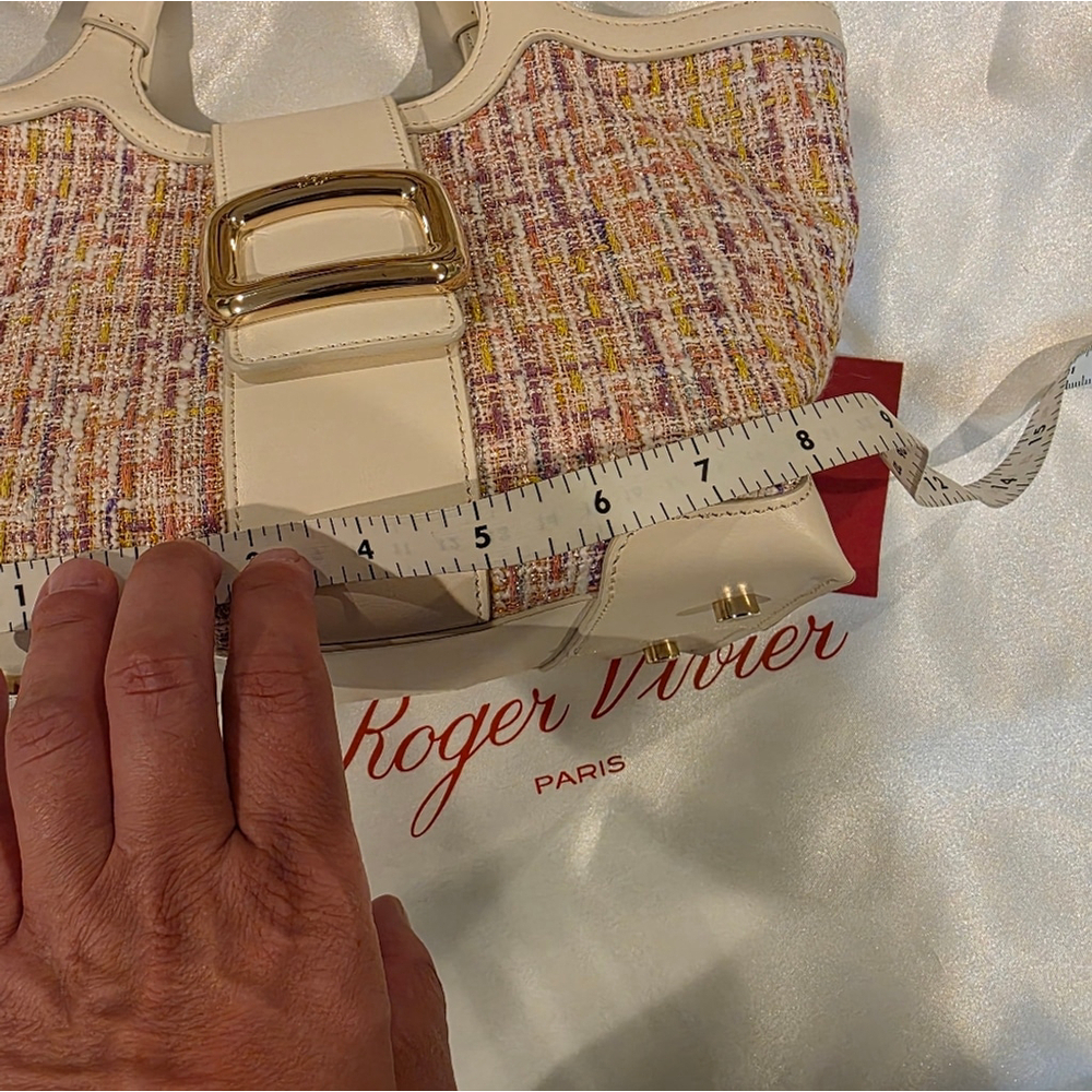 NWT Roger Vivier Choc Mini Shopping Bag - Picture 13 of 15